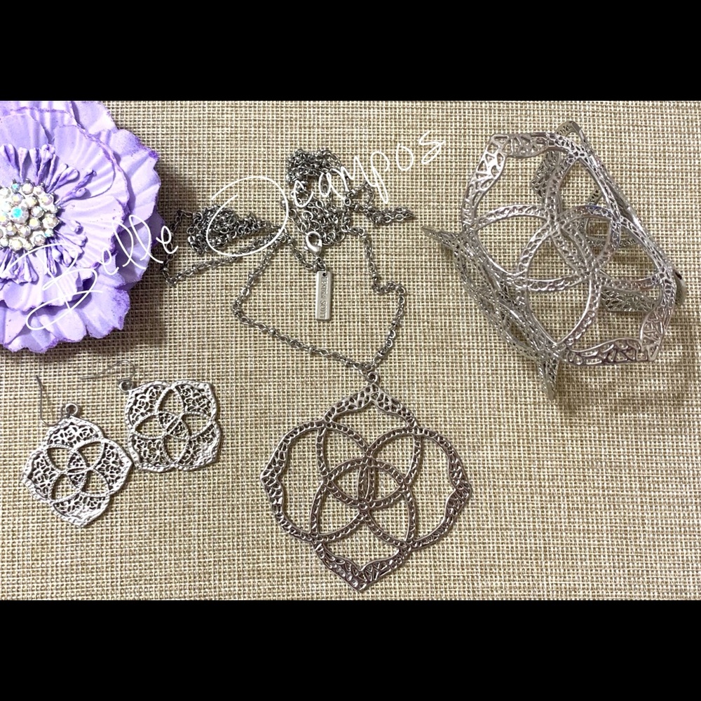 Kendrs Scott Iconic Silver Set